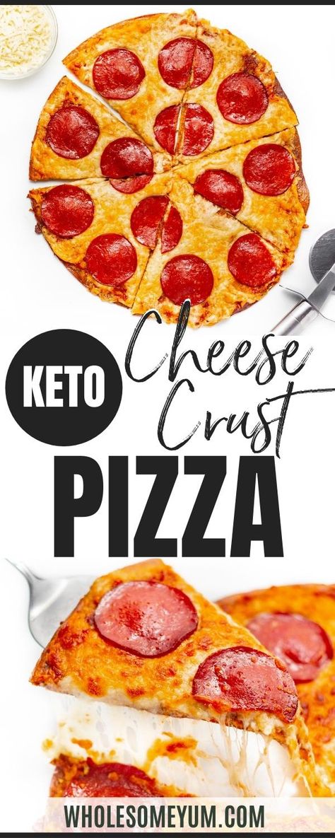 Locarb Recipes, Cheese Pizza Crust, Keto Pizza Crust Recipe, Pizza Alternatives, Keto Pizza Crust, Low Sugar Diet Recipes, Cheese Crust Pizza, Keto Italian, Gf Dinner