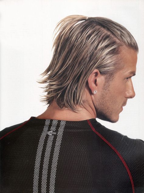 Becks. Hair color is really cool. He can do any shade. David Beckham Long Hair, Hairspray Hairstyles, David Beckham Haircut, Beckham Haircut, David Beckham Hairstyle, Beckham Hair, David Beckham Style, Ethnic Hairstyles, David Beckham