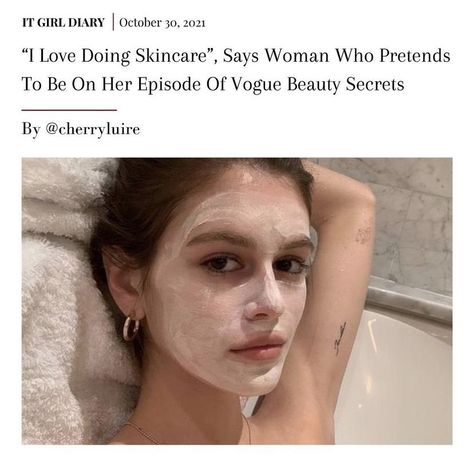 Beauty Secrets, Just Girly Things, The Secret, Girls Diary, Vogue Beauty, Kaia Gerber, Blogger Girl, What’s Going On, Girly Things