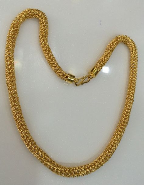 Boys Neck Chains Gold, Breslate Design, Mens Chain Designs, Video Tattoo, Gold Jewellery India, Gold Link Chain Necklace, Gold Neck Chain, Real Gold Chains, Platinum Chain