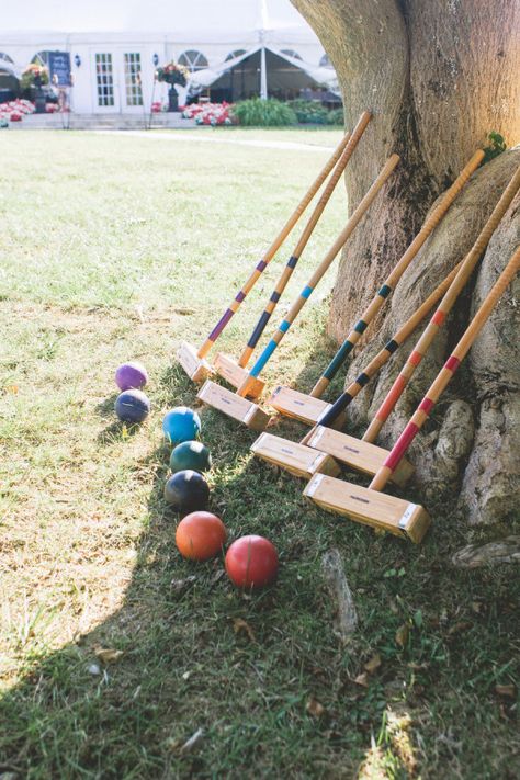 Croquet Party, Lawn Party, Garden Games, Yard Games, Lawn Games, Summer Entertaining, Maryland Wedding, Whimsical Wedding, Old Age