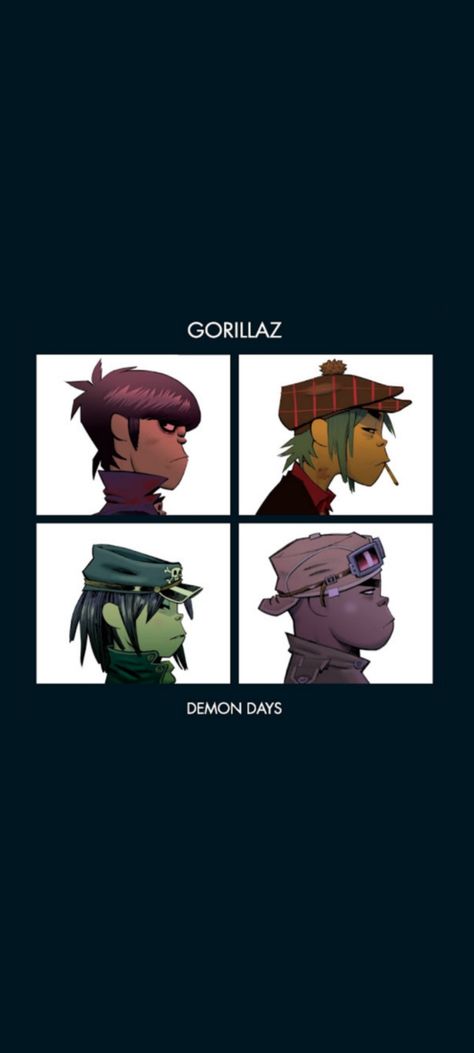 Gorillaz Wallpaper, Demon Days, Wallpaper Music, Gorillaz, Music