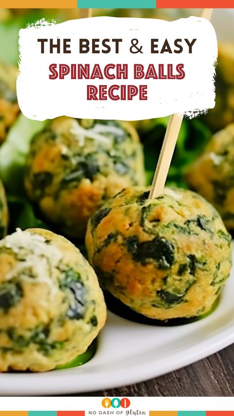 Spinach Balls Spinach Balls, Fodmap Food, Lemon Curd Cake, Creative Snacks, Superbowl Snacks, Cucumber Recipes, Cheese Balls, Fodmap Recipes, Balls Recipe