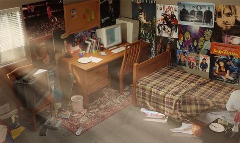 90s Inspired Bedroom, 90’s Bedroom, 90s Bedrooms, 90s Bed, 90s Inspired Room, 90s Bedroom Aesthetic, Bedroom 90s, 90's Room, 90s Room