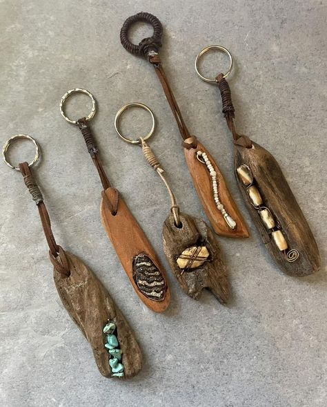 Driftwood Keychain, Handmade Craft Ideas, Drift Wood, Fall Festival, Just In Time, Handmade Crafts, In Time, Too Much, Keychains