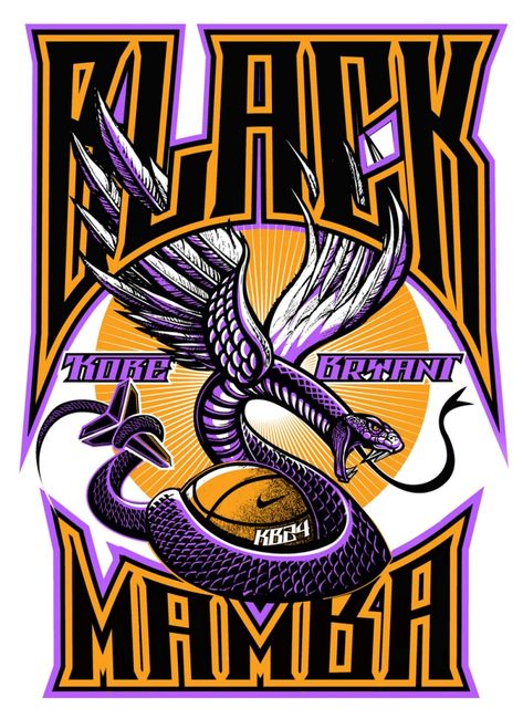 T-shirt designs by Matt Curtis at Coroflot.com Black Mamba Kobe Bryant, Black Mamba Kobe, Basketball Logo Design, Simpsons Drawings, Bola Basket, T Shirt Logo Design, Arte Indie, T Shirt Design Template, Shirt Logo Design