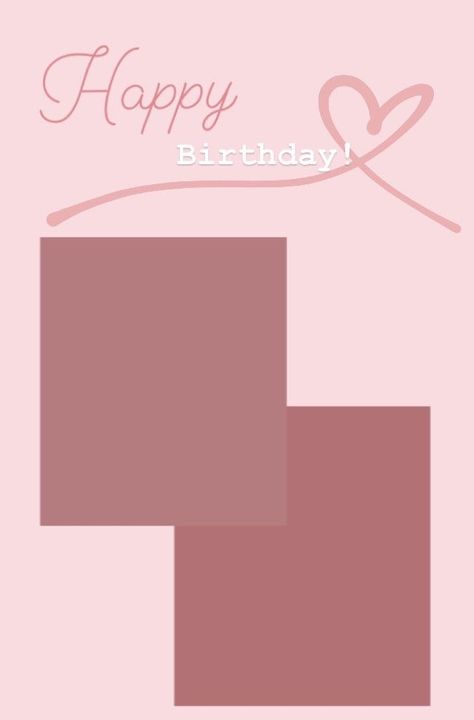 Happy Birthday 2 Photo Frame, Birthday Posts Instagram, Happy Birthday Icons, Birthday Icon, Happy Birthday Best Friend, Birthday Captions Instagram, Birthday Collage, Happy Birthday Wallpaper, Happy Birthday Template