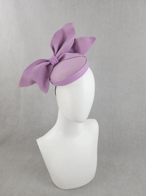 MBM3487 Hat Box, Felt Hat, Web Store, Blue Leather, Pale Blue, Fascinator, Lilac, Felt, Navy