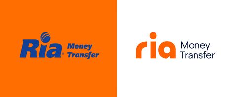 Spotted: New Logo for Ria Money Transfer Money Transfer Logo, Gomez Palacio, Strong Typography, Graphic Eyes, Logo Samples, Graphic Design Images, Typography Branding, Logo And Identity, Web News