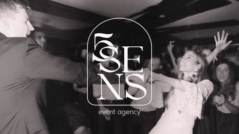 5SENS / Brand Identity for Event Agency on Behance Event Agency Branding, Event Company Branding, Event Design Branding, Brand Moodboard, Logo Event, Event Agency, Timeless Brand, Event Logo, Event Branding