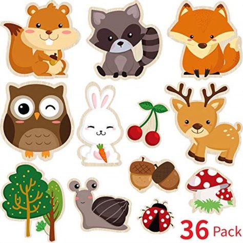 Woodland Creatures Party, Kids Party Centerpieces, Woodland Animals Party, Animal Party Decorations, Woodland Theme Baby, Woodland Creatures Baby Shower, Woodland Animals Theme, Woodland Baby Shower Decorations, Animal Cutouts