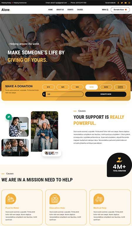 Advocacy Website Design, Ngo Website Design, Non Profit Website Design, Charity Website Design, About Page Web Design, Non Profit Website, Social Media Manager Website, Nonprofit Website Design, Charity Websites