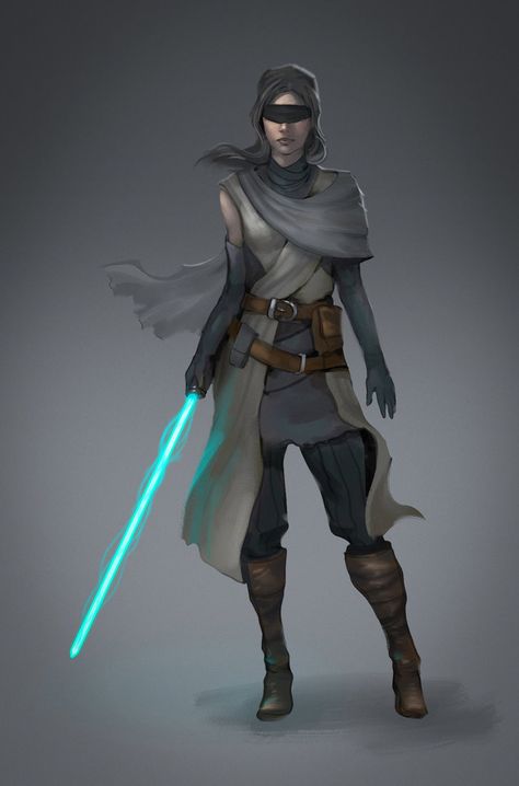 Jedi of the Ancient Shrine by VincentiusMatthew Star Wars Outfit Ideas, Star Wars Outfit, Outfit Ideas Drawing, Female Jedi, Disfraz Star Wars, Jedi Outfit, Jedi Costume, Jedi Art, Grey Jedi