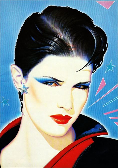 Syd Brak Berlin, 80s Posters, Neon Cyberpunk, Patrick Nagel, 1980s Art, 80s Women, New Romantics, Die Young, Airbrush Art