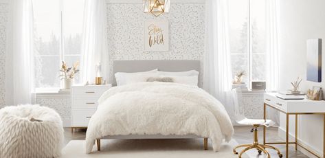 16 Cute & Stylish Room Ideas That'll Make All Your Friends Jealous - College Fashion Teen Desk, Pottery Barn Kids Backpack, Fluffy Duvet, Classic Desk, Teen Girl Bedroom, Cute Room Ideas, Teen Room, Teen Bedroom, Pottery Barn Teen