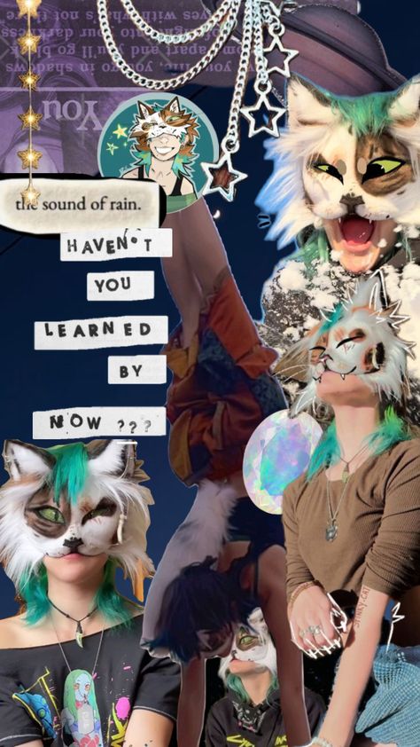 Opal!! #therian #therianthropy #therianwallpaper #therians #theriantropy Opal Therian, Cat Mask Diy, Felt Animal Masks, Cute Ipod Cases, Bingo Funny, Therian Stuff, Animal Tails, Vulture Culture, Maybe In Another Life