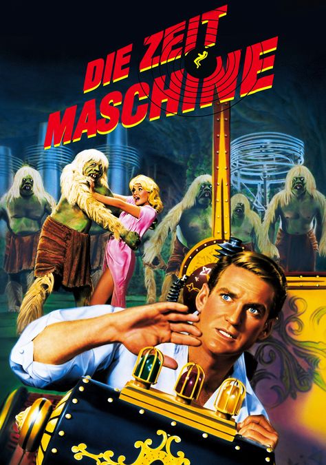 The Time Machine (1960) The Time Machine 1960, Rod Taylor, Yvette Mimieux, Utopian Society, Alan Young, Toys In The Attic, H G Wells, Travel Movies, Science Fiction Movies