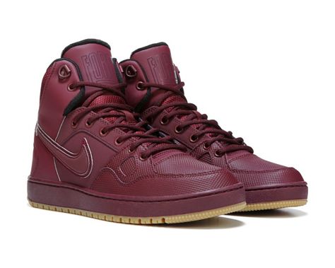 Nike Son of Force Mid Winter - Night Maroon Nike Son Of Force, Nike Sneakers Mens, Nike Boots, Top Basketball Shoes, Footwear Design, Brand Name Shoes, Famous Footwear, Mens Winter Fashion, Sneakers Men Fashion