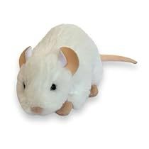 Rat Stuffed Animal, Rat Plush, Mouse Color, Cute Sewing Projects, Mouse Rat, Paper Animals, Cute Stuffed Animals, White Fur, Imaginative Play