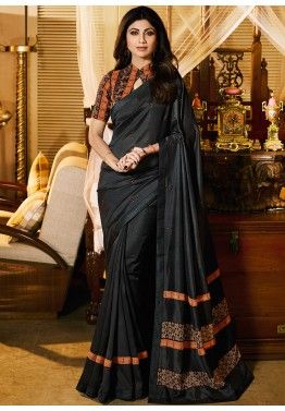 Party Lehenga, Black Sari, Blouse Designs High Neck, Cotton Saree Blouse Designs, Cotton Blouse Design, Blouse Designs Catalogue, Saree Blouse Neck Designs, New Saree Blouse Designs, Blouse Design Images