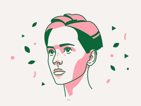 Portrait Study by Vlad Ponomarenko | Dribbble | Dribbble Croquis, Ditigal Art, Selfie Logo, Illustrated Portraits, Illustration Portraits, Vector Portraits, Portrait Logo, Portrait Study, Simple Portrait