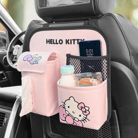 Smarter Shopping, Better Living! Aliexpress.com Hello Kitty Car Accessories, Car Travel Accessories, Hello Kitty Car, Backseat Organizer, Girly Car Accessories, Car Deco, Backseat Car Organizer, Girly Car, Car Organizer