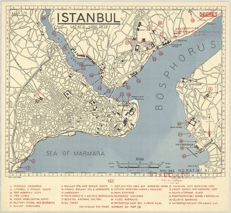 Map Of Istanbul, Map Of Turkey, Istanbul Map, Turkey Map, Old Istanbul, Maps Aesthetic, Retro Map, City Plan, Istanbul City