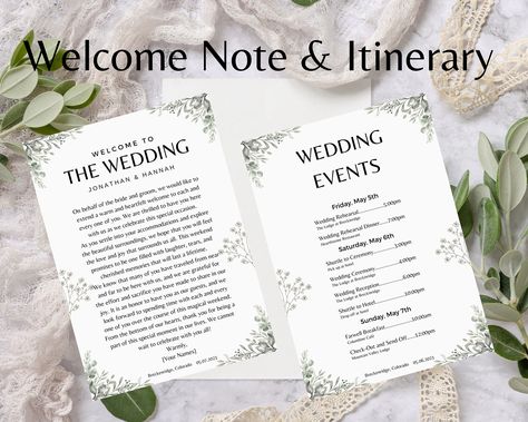 Destination Wedding Timeline, Wedding Welcome Letter, The Farewell, Welcome Letter, Welcome Bag, Welcome Letters, Feeling Appreciated, Wedding Welcome Bags, Destination Wedding Planning