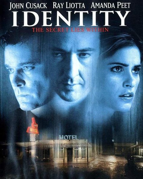 IDENTITY ( John Cusack, Ray Liotta) Tam Film, Ray Liotta, Clive Owen, Multiple Personality, Donnie Darko, Tv Series Online, Dvd Box, Christopher Nolan, Bruce Willis