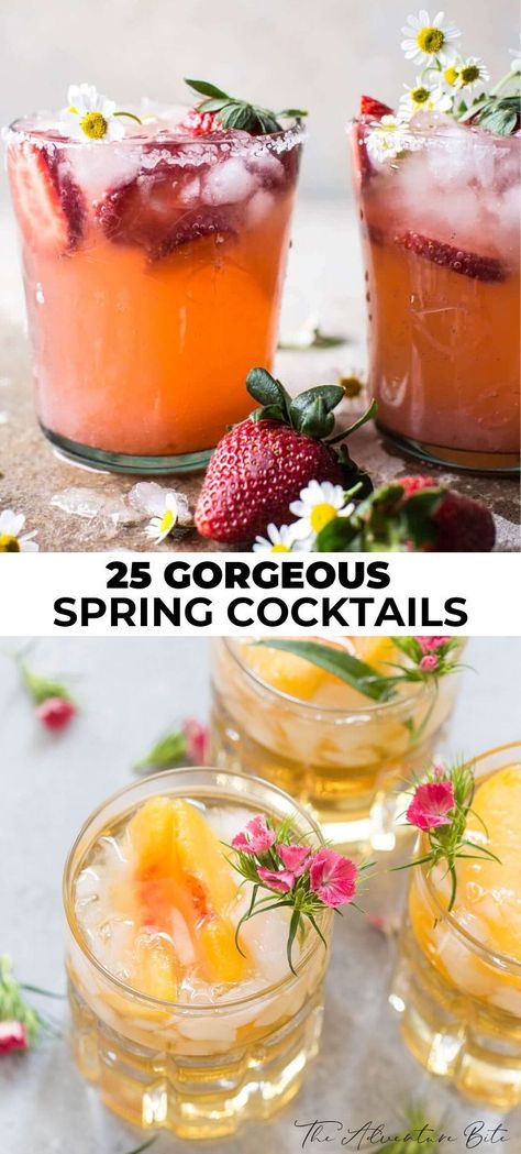 Spring Cocktail Recipes, Easy Spring Cocktails, Picnic Spring, Pitcher Cocktails, Spring Drink, Spring Cocktail, Spring Cocktails Recipes, Batch Cocktails, Drinks Party