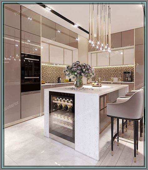 (ad) Beautiful advanced Kitchen Remodel Ideas for 2021 Kitchens 2022, Kitchen Ceiling Design, Desain Pantry, Kabinet Dapur, Modern Kitchen Cabinet Design, Modern Kitchen Interiors, Kitchen Interior Design Decor, Kitchen Interior Design Modern, Kitchen Design Plans