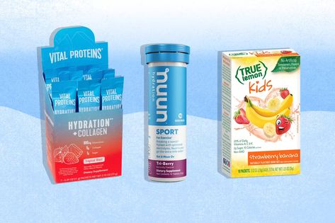 The 9 Healthiest Water Flavorings, According to Dietitians | livestrong Flaverd Water, Healthy Water Flavoring, Nuun Hydration, True Lemon, Flavored Water Recipes, Healthier Habits, Improve Energy Levels, Infused Water Recipes, Vital Proteins