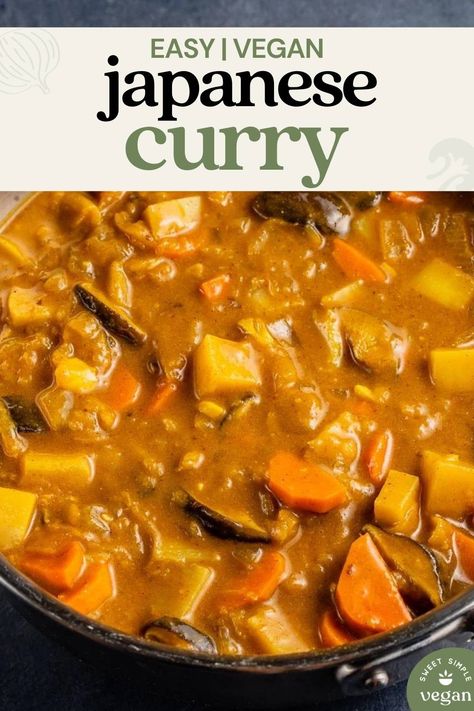 Japanese Dinner Vegetarian, Vegetable Katsu Curry, Japanese Pumpkin Curry, Vegetable Japanese Curry, Katsu Curry Recipe Vegetarian, Tofu Japanese Curry, Japanese Curry Recipe Vegetarian, Slow Cooker Japanese Curry, Japanese Curry From Scratch