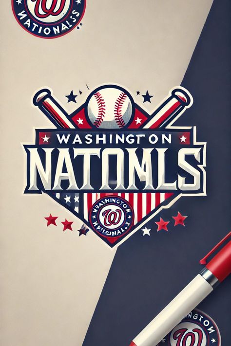 The Washington Nationals use red, navy blue, and white as their team colors. You can find their Hex, RGB, and CMYK color codes below. Based in Washington, D.C., the Nationals consider the Atlanta Braves their biggest rivals. Washington Nationals, Cmyk Color, Atlanta Braves, Team Colors, Washington, Color Coding, Coding, Branding, Color