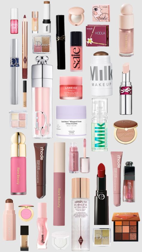 #Cleangirl #makeup That Girl Makeup Products, It Girl Makeup Products, Cleangirl Makeup, It Girl Makeup, Vanity Inspo, Aesthetic Post, Makeup Bag Essentials, Makeup Help, Room Redesign