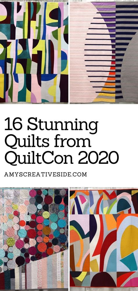 There was so much to take in as I walked through the quilts at QuiltCon, I did notice three things. 1) Curves 2) Hand-quilting 3 Upcycled materials. Click over to see all the quilts. Improv Quilting Ideas, Contemporary Quilt Patterns, Unique Quilt Patterns, Unique Quilt Pattern, Triangle Quilt Pattern, Improv Quilts, Improv Quilting, Abstract Quilt, Unique Quilts