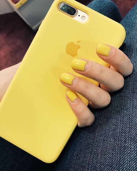 Cute Summer Nail Designs, Yellow Nail Art, Yellow Nails Design, Yellow Nail, Nails 2018, Nails Yellow, Cute Summer Nails, Super Nails, Nails Summer