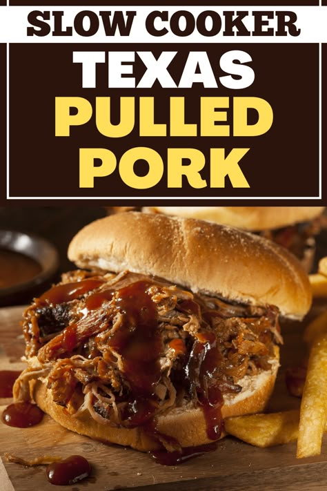 Texas Pulled Pork Slow Cooker, Slow Cook Pulled Pork Recipe, Slow Cooker Texas Pulled Pork, Texas Pulled Pork, Pulled Pork Slow Cooker, Pulled Pork Crock, Pull Pork, Pork Crockpot, Casserole Kitchen