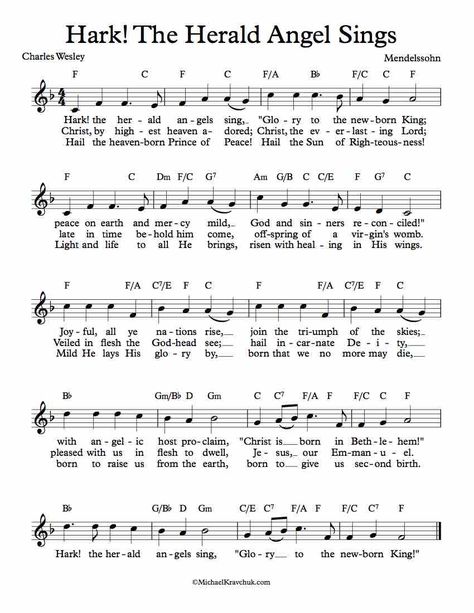 Hark The Herald Angels Sing Lyrics, Hark The Herald Angels Sing Art, Hark The Herald Angels Sing Sheet Music, Hark The Herald Angels Sing, Christmas Piano Sheet Music, Christmas Carols Lyrics, Christmas Songs Lyrics, Christmas Piano, Christmas Lyrics