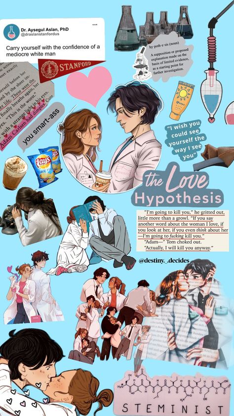 The Love Hypothesis The Love Hypothesis, Love Hypothesis, His Eyes, Movies And Tv Shows, Movie Tv, Fan Art