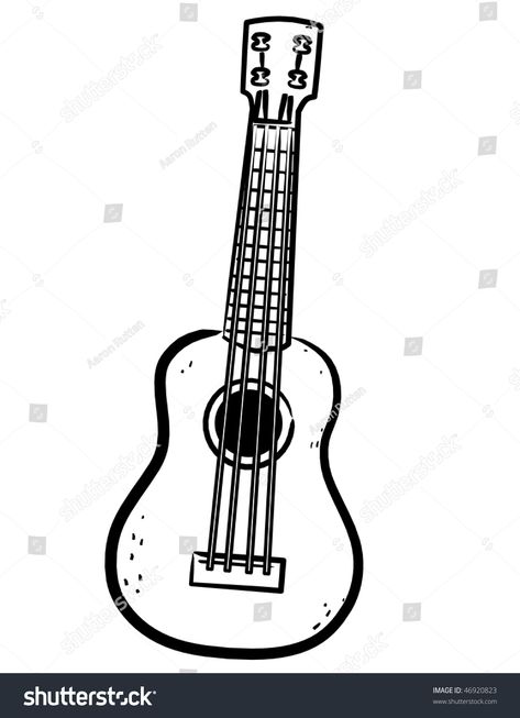 a simple Ukulele line art illustration - stock photo Lab Ideas, Fab Lab, Line Images, Line Art Illustration, Ukulele, Art Illustration, Line Art, Royalty Free Stock Photos, Illustration Art