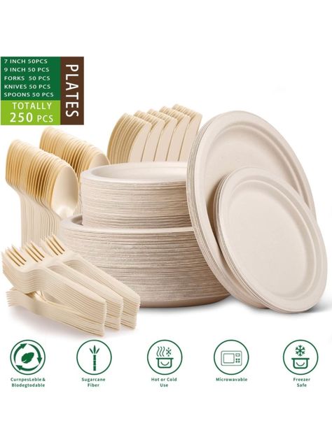 Disposable utensils, plates, napkins, & food covers – The house of Juanitha Disposable Plates For Wedding Reception, Disposable Dishes, Compostable Utensils, Disposable Utensils, Sandwhich Recipes, Disposable Coffee Cups, Palm Leaf Plates, Bamboo Utensils, Linen Dinner Napkins