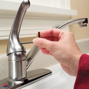 How to Repair a Single-Handle Kitchen Faucet  Techniques for solving a tough faucet problem Kohler Kitchen Faucet, Leaking Faucet, Kitchen Faucet Repair, Delta Kitchen Faucet, Moen Kitchen Faucet, Leaky Faucet, Pull Out Kitchen Faucet, Faucet Repair, Diy Plumbing