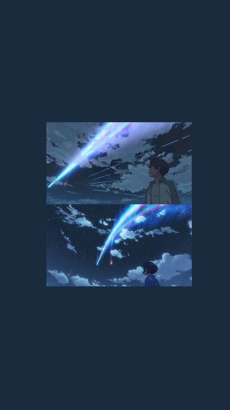 Kimi No Nawa, Cool Wallpapers For Your Phone, Your Name Wallpaper, Your Name Anime, Japanese Animated Movies, Anime Galaxy, Aesthetic Japan, Name Wallpaper, Galaxy Art