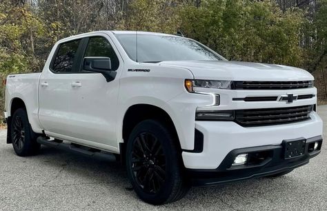 White Gmc Sierra 1500, Chevrolet Trucks Silverado, 2019 Chevy Silverado, Silverado 4x4, Trucks For Sell, Electric Pickup Truck, Chevy Trucks Silverado, Silverado Truck, Kevin James