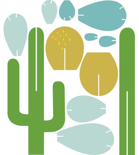 Paper Cactus Template Cactus Template, Paper Cactus, Cactus Craft, Cactus Party, Cactus Diy, Folding Origami, Paper Plants, Cactus Flower, Paper Toys