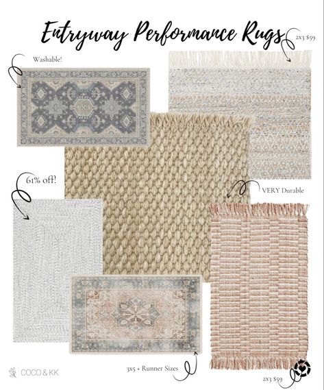 We had a request for our most loved entryway rugs! We have the grey and white outdoor rug as well as the washable one! They are both excellent entryway, durable rugs. entry way rugs white rug cute rug entryway mat woven rug runner http://liketk.it/3btfx #liketkit @liketoknow.it Modern Farmhouse Entryway Rug, Modern Farmhouse Entry Way Rugs, Kitchen Entryway Rug, Rugs Entryway Foyer, 3 X 5 Entryway Rug, Jute Entry Rug, 4x6 Rugs Entryway, Winter Rugs Entryway, Boho Hallway Runner