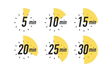 Timer icon set isolated on white backgro... | Premium Vector #Freepik #vector #second #stopwatch #minute #timer Timer Illustration, Timer Icon, Game Timer, Time Vector, Graphic Deisgn, Idea Generation, Goals Template, Time Icon, Clock Icon