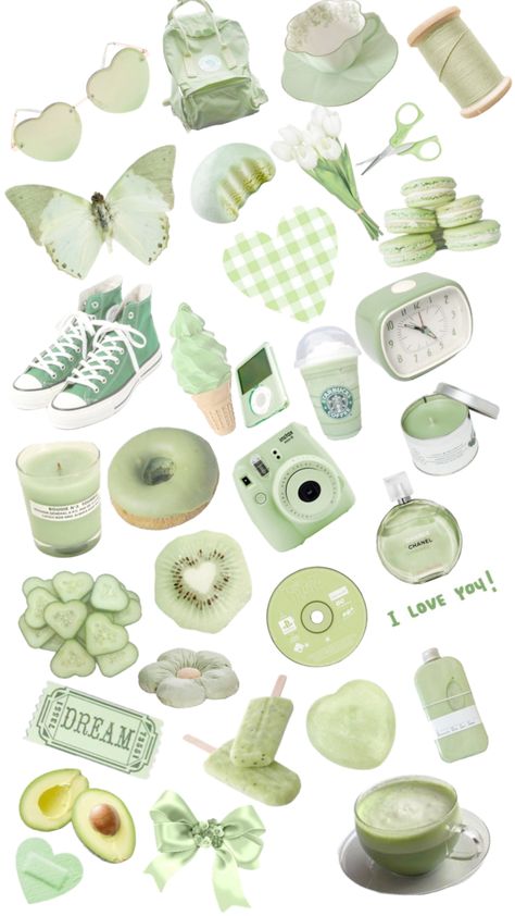 my fav yet <3 #green #mint #mintgreen Green Scrapbook Printables, Hsr Stickers Png, Green Stickers Printable, Green Stickers Aesthetic Printable, Cottage Stickers, Green Scrapbook, Apple Sticker, Frames Design Graphic, Mint Green Wallpaper