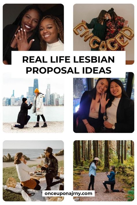 Real life lesbian proposal ideas Lgbtq Proposal Ideas, Wedding Lesbian Proposals, Queer Proposal Ideas, Proposal Ideas Lesbian Engagement, Lesbian Girlfriend Proposal Ideas, Lesbian Proposal Ideas Unique, Queer Proposal, Lesbian Proposal Ideas, Wlw Proposal